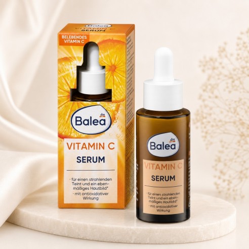 Balea Vitamin C Serum - Sérum visage éclat à la vitamine C 30 ml