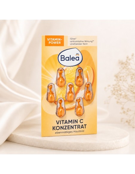 Balea Vitamin C Konzentrat - Concentré visage en capsules