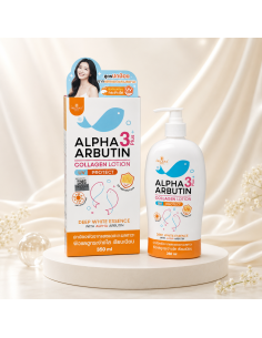 Precious Skin Alpha 3 Plus Arbutin Collagen Lotion UV Protect 350 ml 2