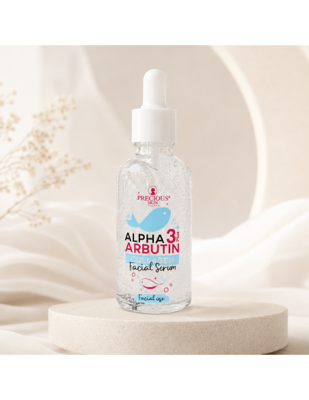 Sérum visage Alpha Arbutin 3 Plus + Collagène Precious Skin - 50 ml